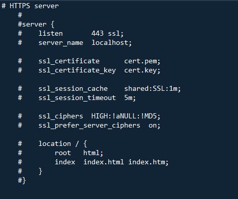 Nginx配置SSL实现Https访问