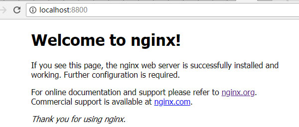 Nginx Windows安装成功