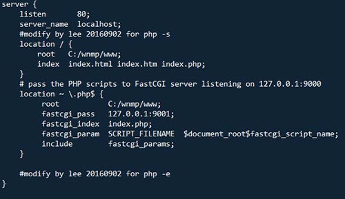 配置Nginx+php+mysql教程